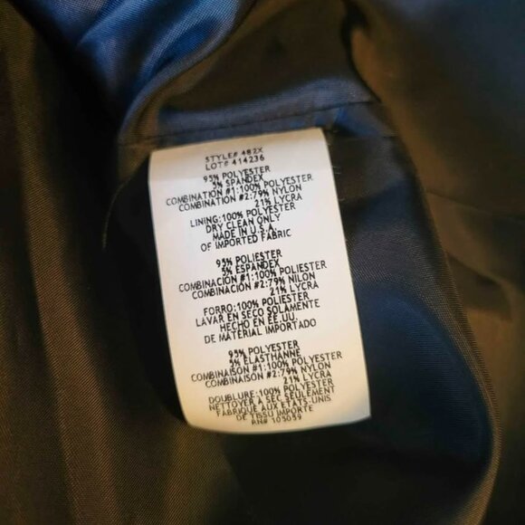 GABBY SKYE Cocktail Dress, Black & Floral V-neck cutout sides w/ pockets, 6 - Picture 6 of 6